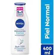 NIVEA CREMA CORPORAL HIDRATACIÓN EXPRESS 400 ML - Img 49307089