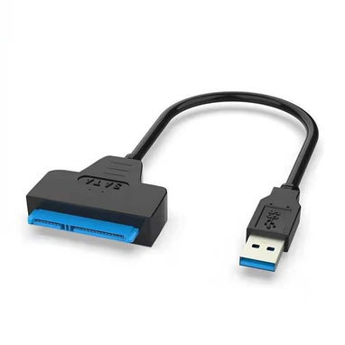 Cable SATA a USB 3.0, adaptador de disco duro USB a SATA III para transferencia de datos SSD y HDD de 2.5 pulgadas - Img 114703442