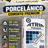 Cemento cola Porcelanico Blanco. - Img 57792671