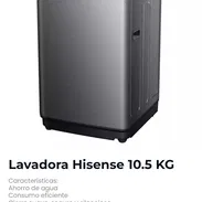Lavadoras Hisense 10.5 kg AUTOMÁTICA🏪🏪🏪 - Img 55364011