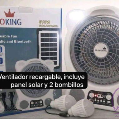 Ventiladores recargable - Img 123248747