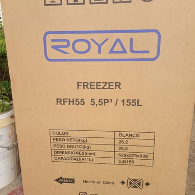 NEVERA (Freezer) 5.5 PIES  Marca: ROYAL Modelo: RFH55 Garantía: 3 meses - Img 119776249