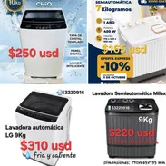 ‼️🧼Lavadoras automáticas, semiautomáticas... y más electrodomésticos👌Factura, GARANTIA REAL. 53220916 - Img 48173146