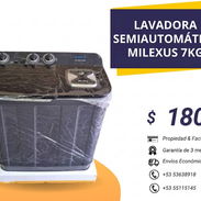 Lavadora semiautomática Milexus 7kg🔥6meses de garantía 🔥 - Img 55962219