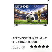 televisor Smart tv LG de 43 pulgadas. voy pa ti ✅️ - Img 55991571