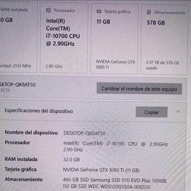 Vendo PC GAMER GAMA ALTA! con todos los accesorios - 2/10