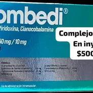 Complejo vitamínico en inyección - Img 56255280