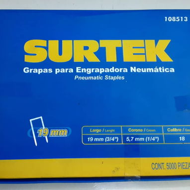 Grapadora Neumatica Surteck 1/4" - 5/5