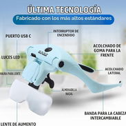 SE VENDE ESPEJUELOS TIPO LUPA DE AUMENTO,LUZ LED Y 5 LENTES DE INTERCAMBIO NUEVA EN CAJA 5-278-7004 - Img 57698453