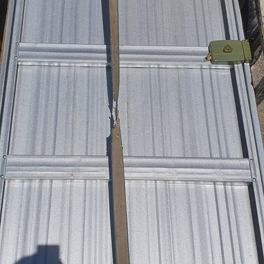 Ventas de puertas 🚪de zinc galvan, "medidas q tenemos echa" (2x80cm) y ( 2x90cm) abriendo al gusto 🛠🔩🔧del cliente, - Img 125196604