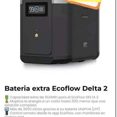 Se venden Ecoflow, panel solar y combos, somos de la Habana. Contactar al WhatsApp 51170866. - Img 122177000