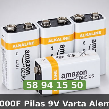 Pilas 9V Varta Alemanas - 3/3