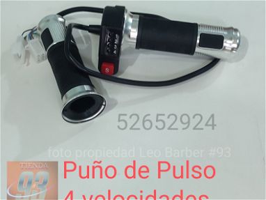 PUÑO DE PULSO DE 4 VELOCIDADES PARA MOTOS ELECTRICAS - Img main-image-45438841