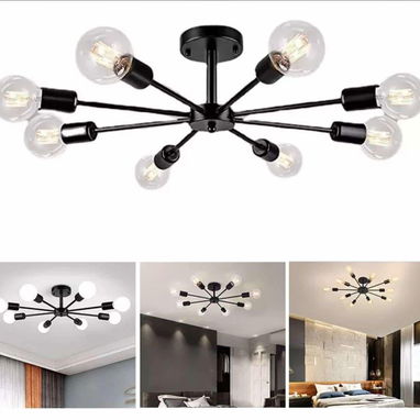 Lámparas de techo modernas estilo vintage ,lámparas led apliques y plafones ,ilumina tu espacio con estilo 54321470 - Img 96857469