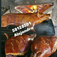 Puerco, asado, pierna, asado, comida cubana, comida criolla - Img 58193954