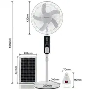 Ventilador recargables con panel - Img 55761845