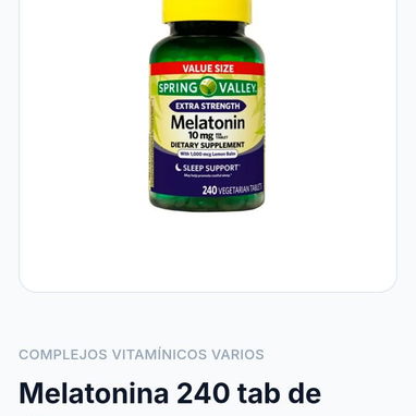Melatonina ( 10mg) - 2/2