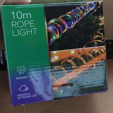 Tubo Luminoso  con cable tipo cuero de 10 metros . - 6/6