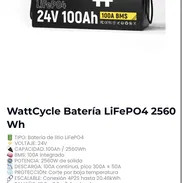 WattCycle Batería LiFePO4 2560 Wh - Img 57221195