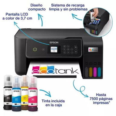 Impresora EPSON Eco tank-2870 - Img 117182371