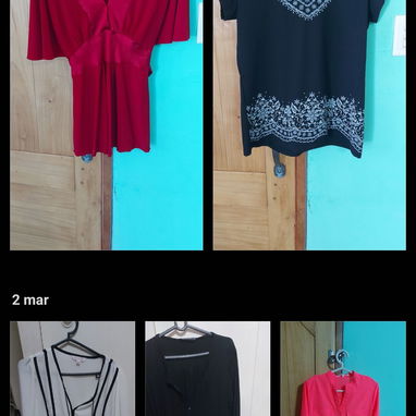 Vestido bello,tomacorriente carga celular,Molino BOSCH,CAFETERAS,perfumes,pantalones,Lámina plasticar - Img 111218817