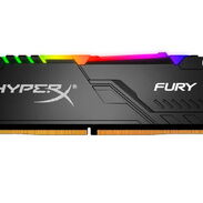 0km✅ RAM DDR4 Kingston HyperX Fury RGB 8GB 3466mhz 📦 Disipada, 1x8GB, CL16 ☎️56092006 - Img 45445216
