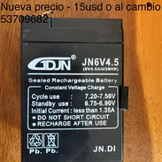 Batería para ventilador recargable - Img 56493341
