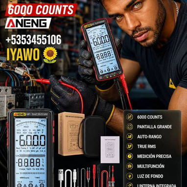 🔥🔧 ¡JUKONES Y MULTÍMETROS ANENG! 🔧🔥 ⚡ ¡La herramienta que necesitas para tus trabajos eléctricos! ⚡ Tenemos disponib - 4/4