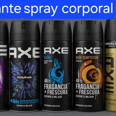 Desodorantes Garnier y AXE en spray en venta - 2/2