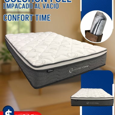 Colchones full 280 Colchon Confort  full  315 usdColchón king 395 usd - Img 123410299