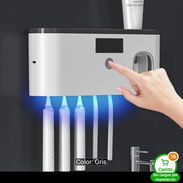 ✨ Dispensador de pasta y cepillos limpios con láser Estilo y elegancia en tu baño Mejor limpieza en la boca para una s - Img 55990423