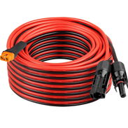 Cable Solar Original XT60i-F de 6M 10AWG para la conexión eficaz entre la estación de energía portátil y el panel solar. - Img 55855257