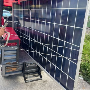 Paneles Solares Bifacial 620W con mensajería. Tel:54018133 - 2/4