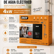 Kit Calentador eléctrico con su ducha  y su breque - Img 56713139