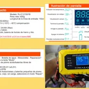 Cargador inteligente de 15 AMPERES para baterias de ácido, plomo, calcio, gel, húmedas, Lifepo4 y AGM - Img 55068126