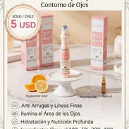Contorno para ojo 5 usd. Roll-on Eye Cream 4-IN-1 de SADOER - Img 56240641