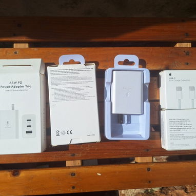 🔌 Cargador rápido 65W + cable C a C 60W - Img 127561874