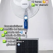 Ventilador recargable - Img 56438296