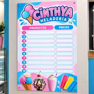 Tabla de precios personalizada - Img 57845244