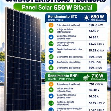 Paneles Solares 650W Bluesun - 2/2