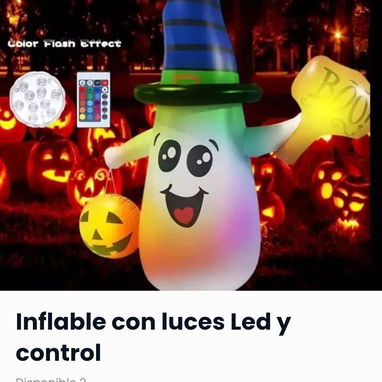 👻INFLABLES DE FANTASMAS PARA HALOWEEN ✅ PIEZAS EXCLUSIVAS 🇺🇲 - 2/2