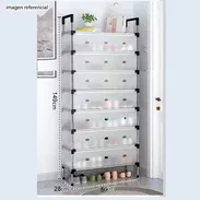 🌸Zapateras antipolvo de 8 niveles Metal con plastico  🌸medias : 149 x 56 x 28 cm  🌸 nuevas en caja importados - Img 57390577