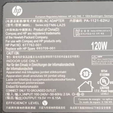 Fuente de alimentación o transformador HP 19.5V 6.15A original - Img 120127159