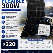 ☀️ Panel Solar Flexible de 300 W – Nuevo a extrenar - Img 57313209