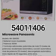 !!!Microwave Panasonic Modelo: NN-SB458S / Material: Acero inoxidable / Potencia: 900W..!!! - Img 45514624