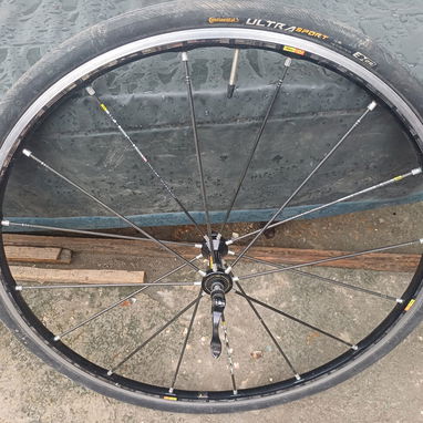 Llantas mavic de rayos de carbón en muy buen estado - 3/5