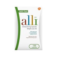 Alli Orlistat píldoras suplementarias para adelgazar 120 tab 50 usd. T - Img 55756400