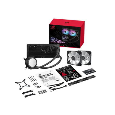 Disipación líquida Asus ROG Ryuo III 240 ARGB 240mm Intel AMD Liquid CPU Cooler - Black - Img 127722461