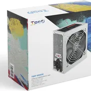 fuente new tooq 500w en caja sellada 4+4=8 pines cpu fan grande-53906374 35usd -4sata y 2 ide-24pines - Img 55213994