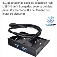 Panel frontal 2 USB 3.0 para PC - Img 56501078